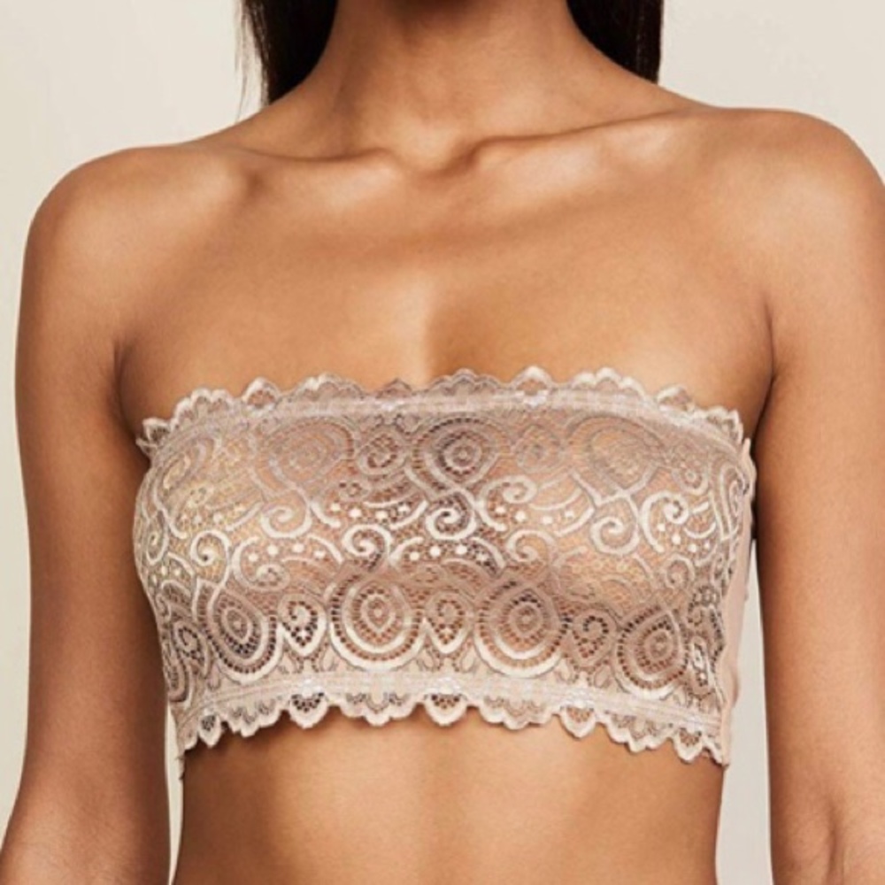[XS/S] Free People Seamless & Lace Bandeau
